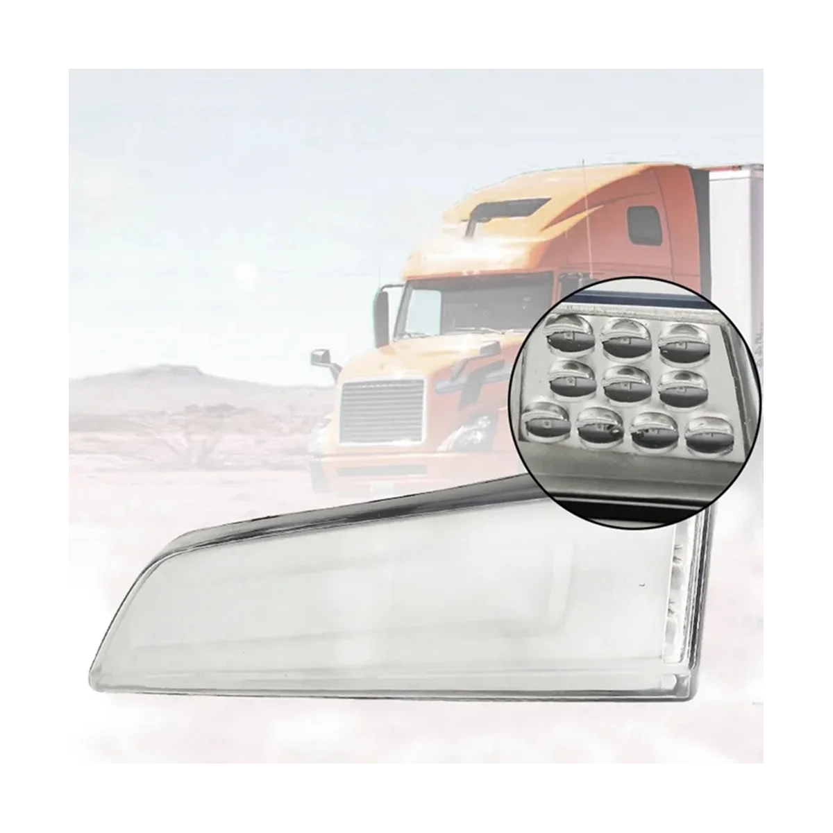 

24V Truck LED Side Marker Lamp Headlight Corner Light For Trucks Series /FM/FL 82151205