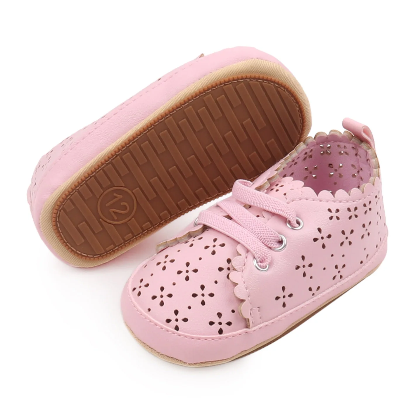 Сезонные Детские Первые Ходунки Обувь Унисекс На Шнуровке