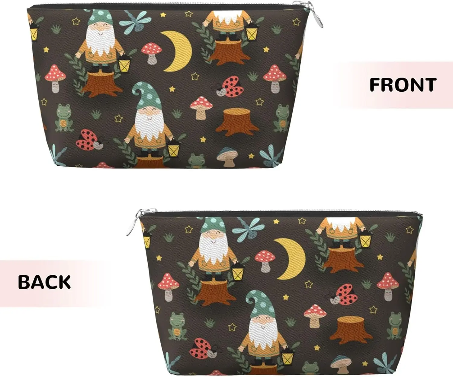 Гном насекомое лягушка косметичка женские дорожные туалетные принадлежности