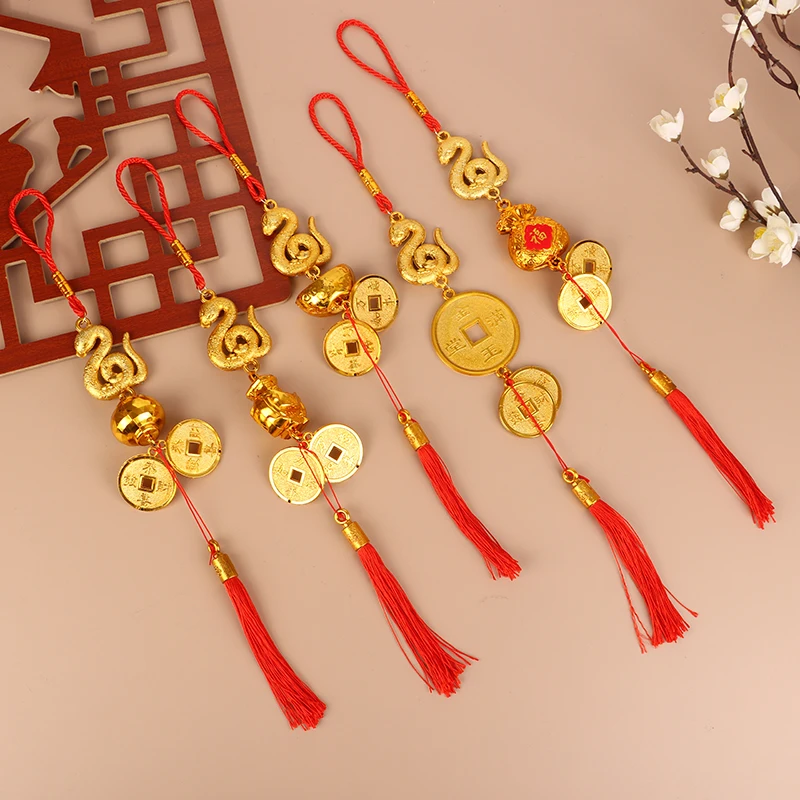 2025 год змеи позолоченный пластиковый кулон в виде со знаком зодиака