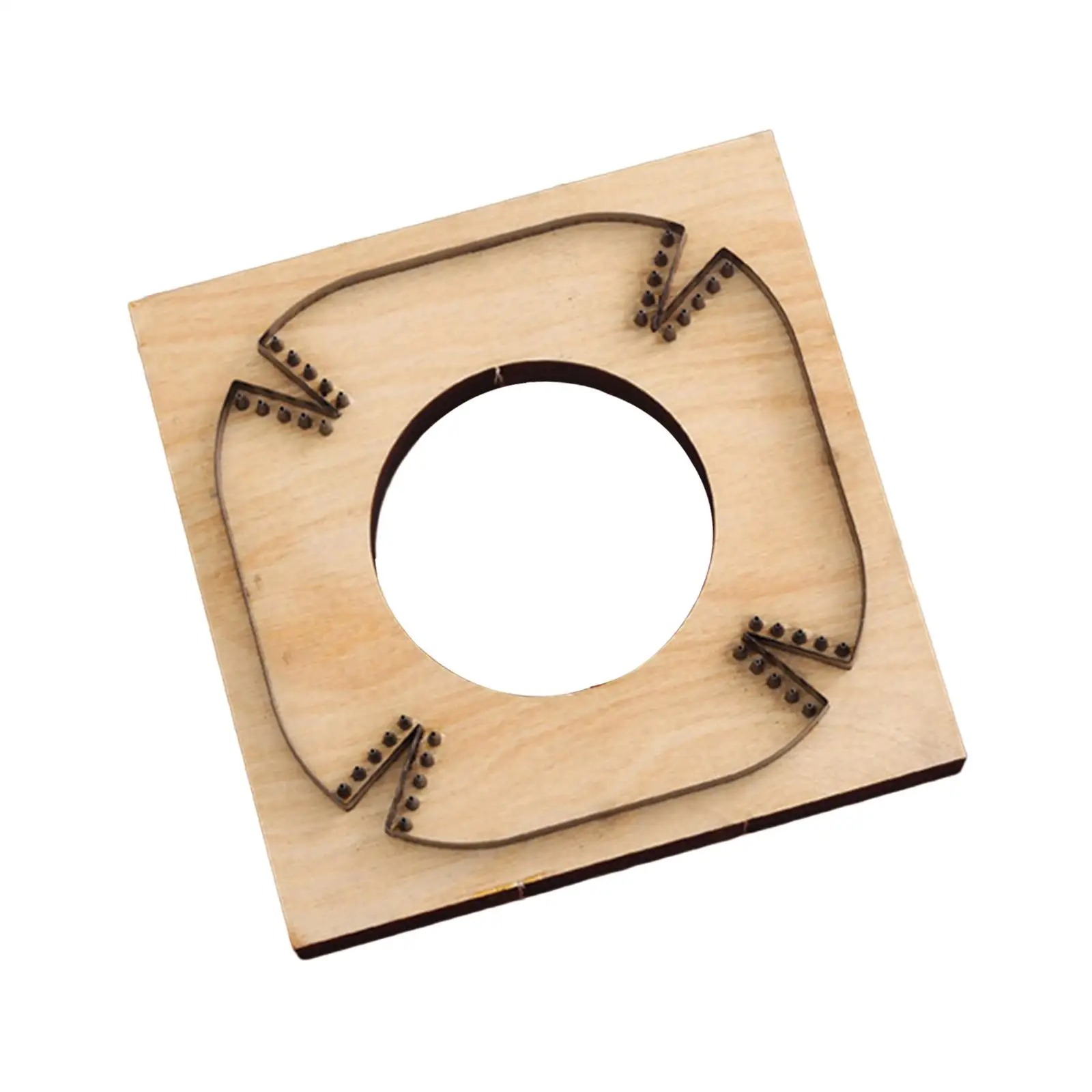 

Leather Cutting Die Making Stencil Wood Metal Handmade Punch Tool Punching Template Desk Storage Plate Template Leather Catchall