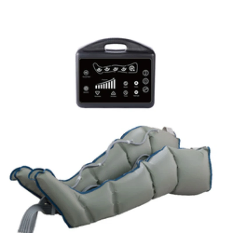 

Foot and leg pressure massage air recovery boots