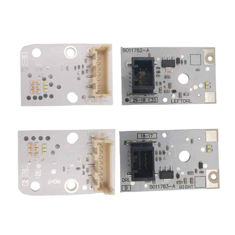 Белые детали ДХО для дневных ходовых огней A3 2017-2019 белые светодиодные платы