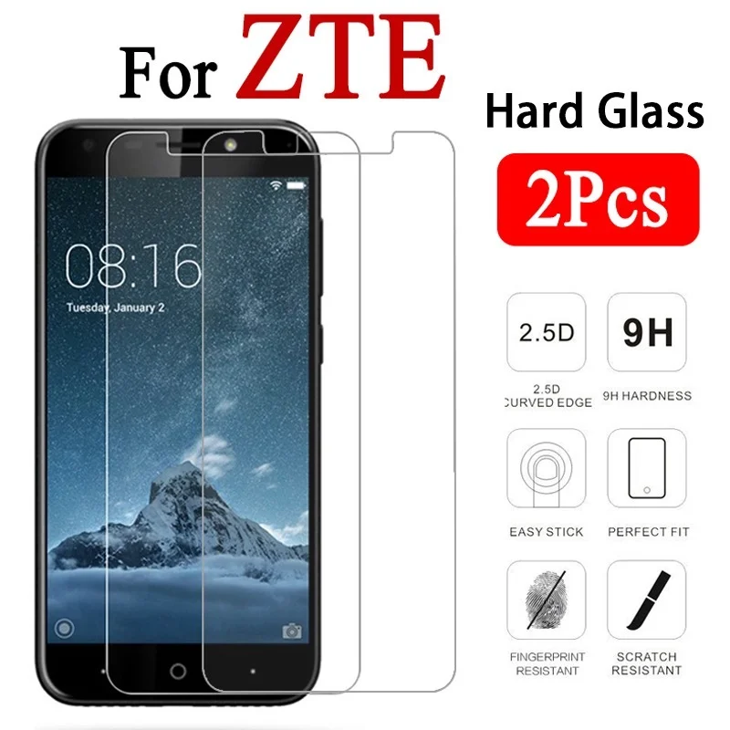 

1 Piece/2 Pieces Screen Protector For ZTE Blade V8 Lite Mini Protective Glass For ZTE Blade A6 A601 A610 V9 V10 Vita HD