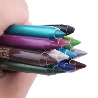 2 pcs hot sale eye cosmetics beauty fashion waterproof eyeliner pencil long lasting colourful pigment