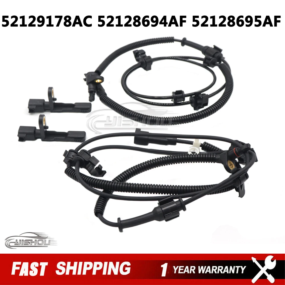 Новый 52129178 АК 52128694 AF 52128695 Автомобильный датчик скорости ABS подходит для Jeep Liberty L4