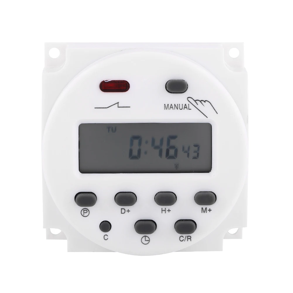 

Digital Time Switch Weekly Programmable Electronic Relay Timer (110VAC) Digital Timer Digital Timer Digital Timer