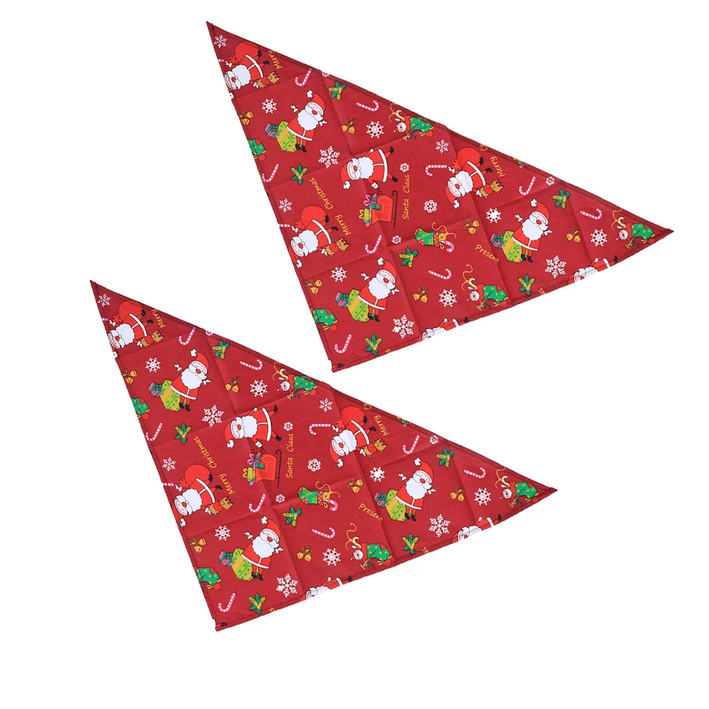 

Christmas Bandanas Neckerchief Christmas Scarf Scarf Kerchiefs Holiday Bandanas