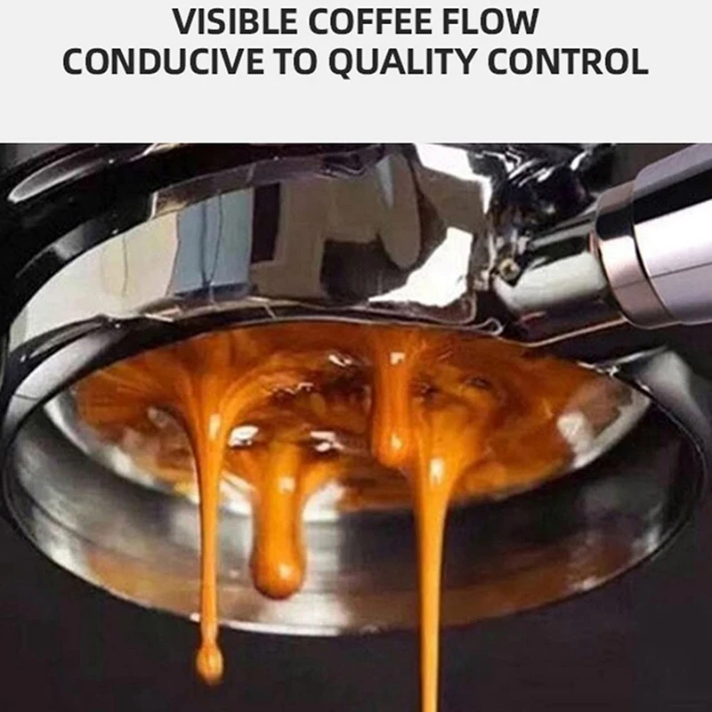 Портативная кофемашина E61 из цельной древесины с ручкой 58 мм универсальная