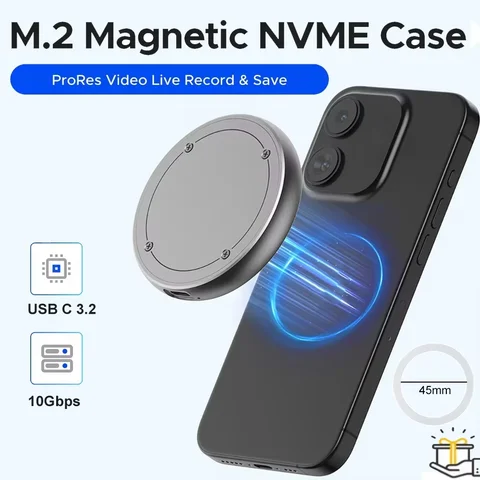 Магнитный корпус SSD kebidu для M.2 2230/2242 NVMe