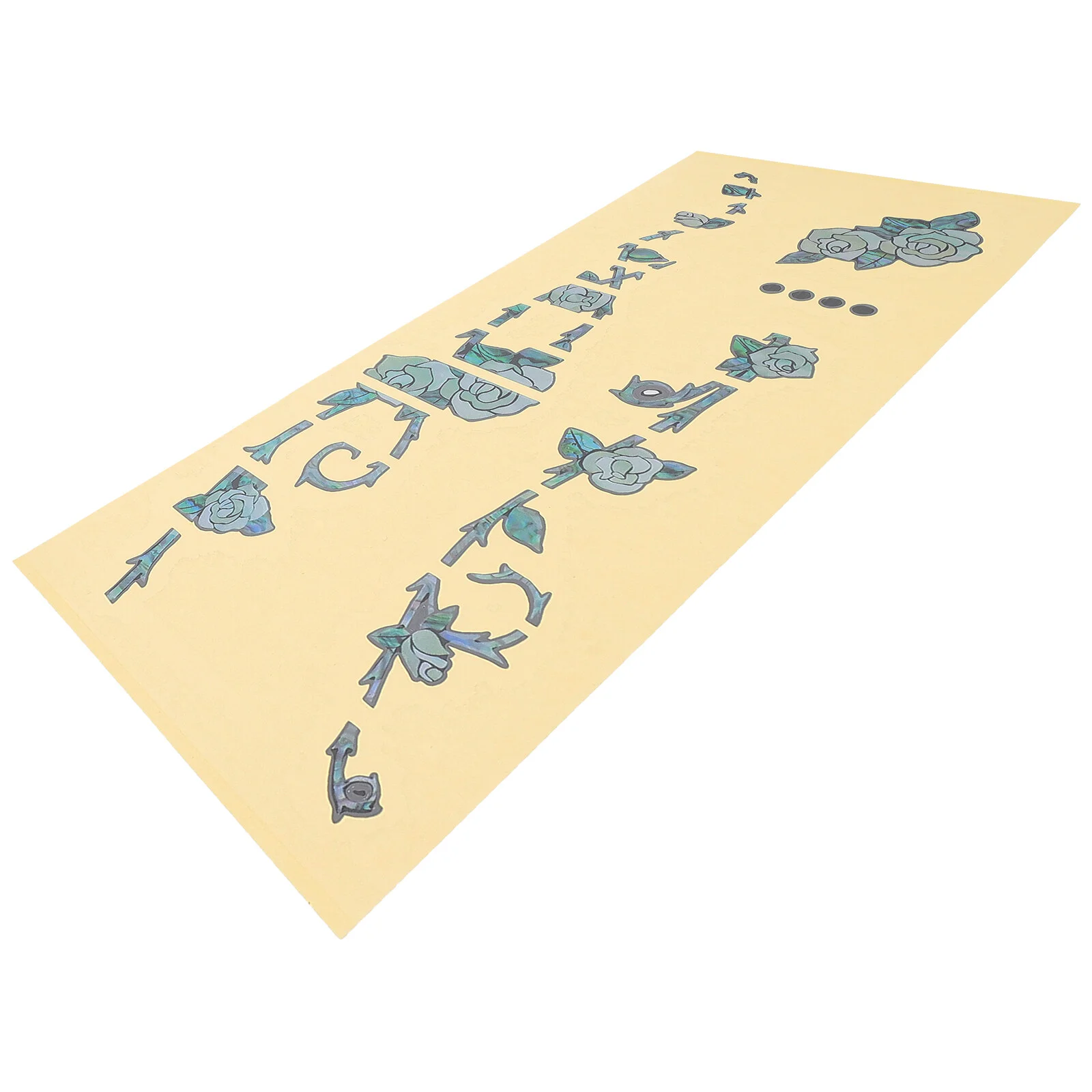 

Guitar Sticker Fretboard Decal Inlay Stickers Fret Marker Fingerboard Patch Note Neck Map Electric Adhesive Decals Scale Diy