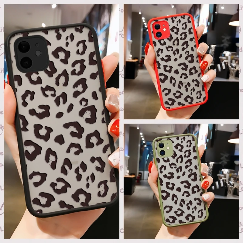 

Precise Leopard Pattern Pattern Case For OPPO A7 A71 A72 A73 A74 A8 A83 A91 A92 S A94 Phone Case Shockproof Armor Matte Phone