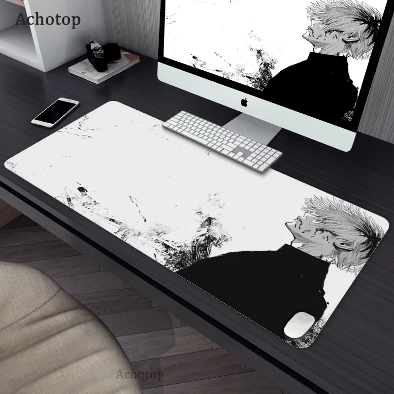 

Gaming Accessories Mouse Pad Tokyo Ghoul Mousepad Anime Cartoon Large Mouse Mat Big Mause Pad Keyboard Computer Gamer Desk Mat