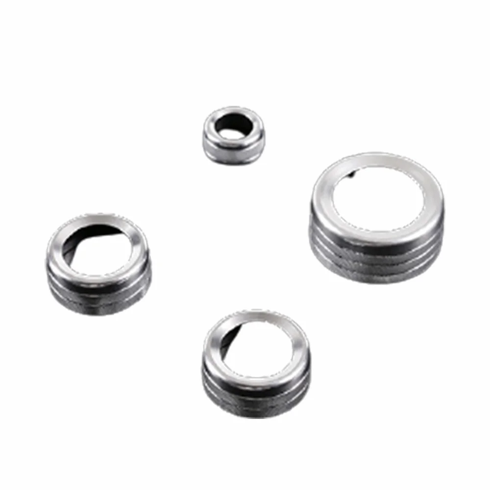 

Car Air Conditioner Volume Knob Cover Trim for Jaguar XJ 2010-2019(Silver)