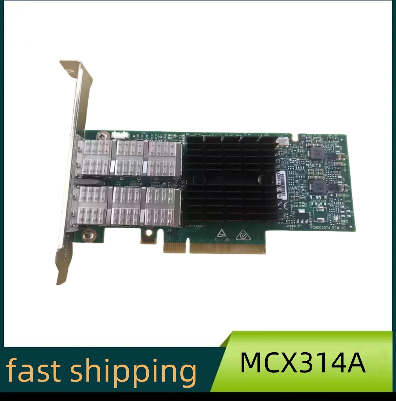 MCX314A-BCCT Pro 40 GbE Dual-Port QSFP PCIe3.0 x8 8GT / s сетевая карта