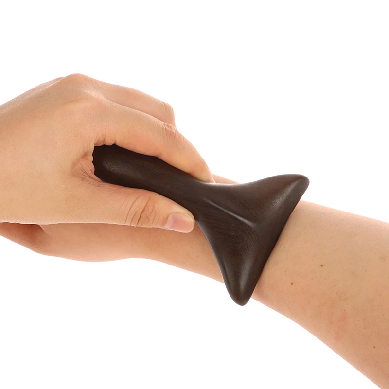 Сандаловое дерево рыбий хвост доска Гуаша для лица массажный меридиан режим