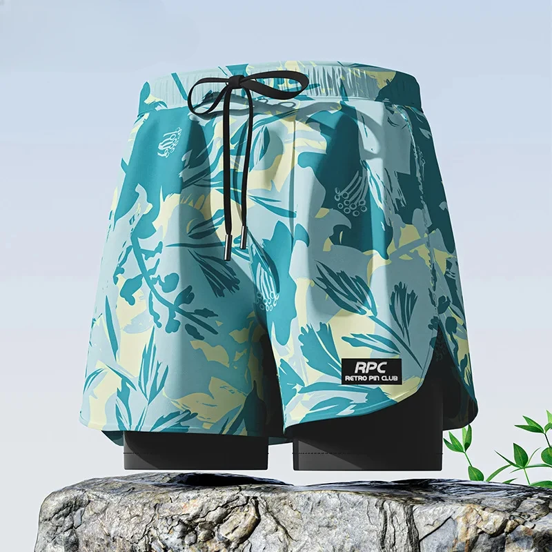 Мужской комплект-боксер для взрослых с пятью секциями профессиональное пляжное