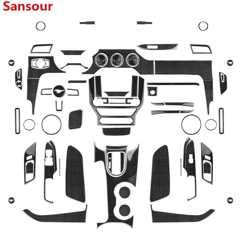 Наклейки на автомобиль Sansour для Ford Mustang