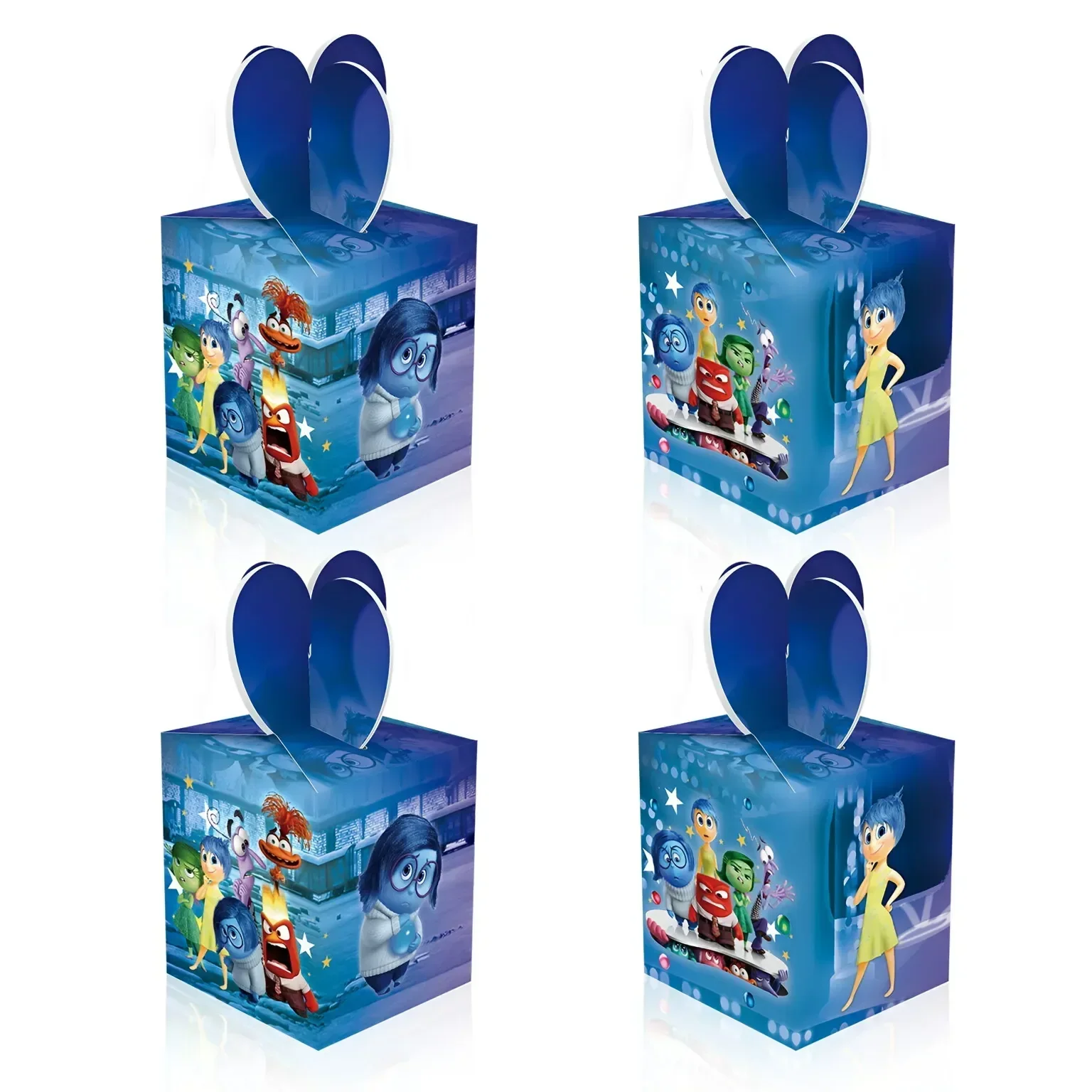 6/12 шт. Disney Inside Out 2 коробка конфет милые детские подарочные коробки для закусок на