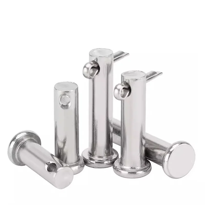 Штифты с отверстием и спинкой из нержавеющей стали 304 M10 штифты плоской головкой