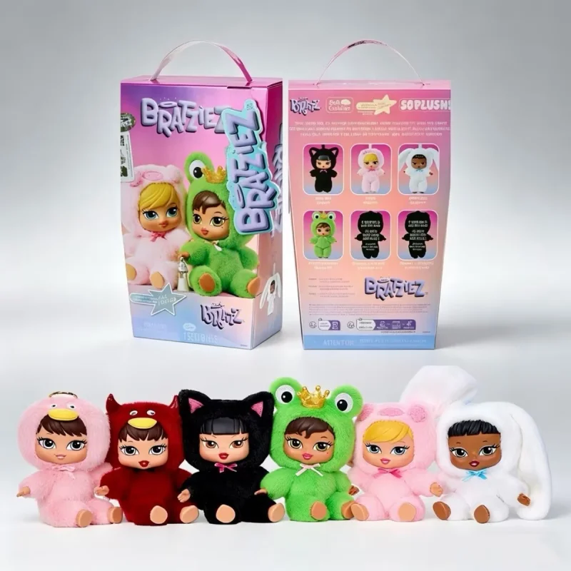 Фото Коллекционные куклы Bratz Iconz: серия Blind Box, Mystery Box, брелок-подвеска для рюкзака, коллекционное украшение, игрушка, подарок на день рождения №4