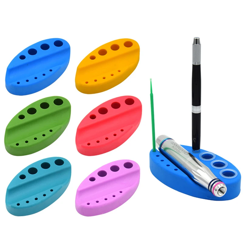 

1pcs Tattoo Ink Cup Pigment Cup Stand Holder Oval Silicone Cover of Standing Rack for Tattoo Machine Accessories Tattoo Tool