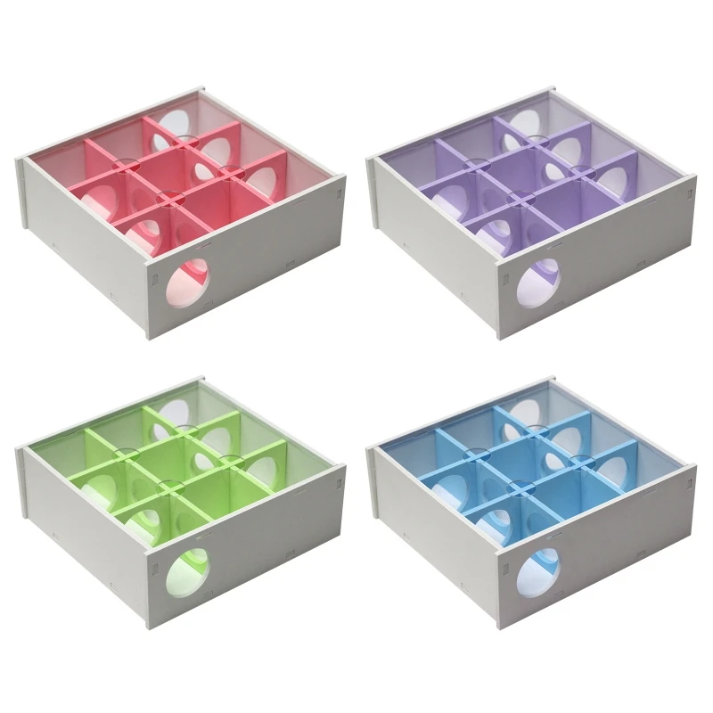 Игрушка-туннель с лабиринтом для хомяка деревянная игровая площадка жевательные