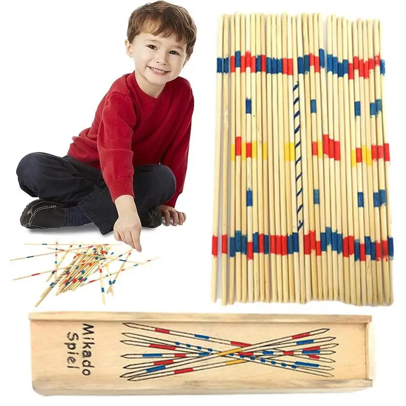 

Pick Up Sticks Games Entertaining Pickup Sticks Toy 31 Pieces Pickup Sticks Fun Family Game Puzzle For Birthday Christmas Party