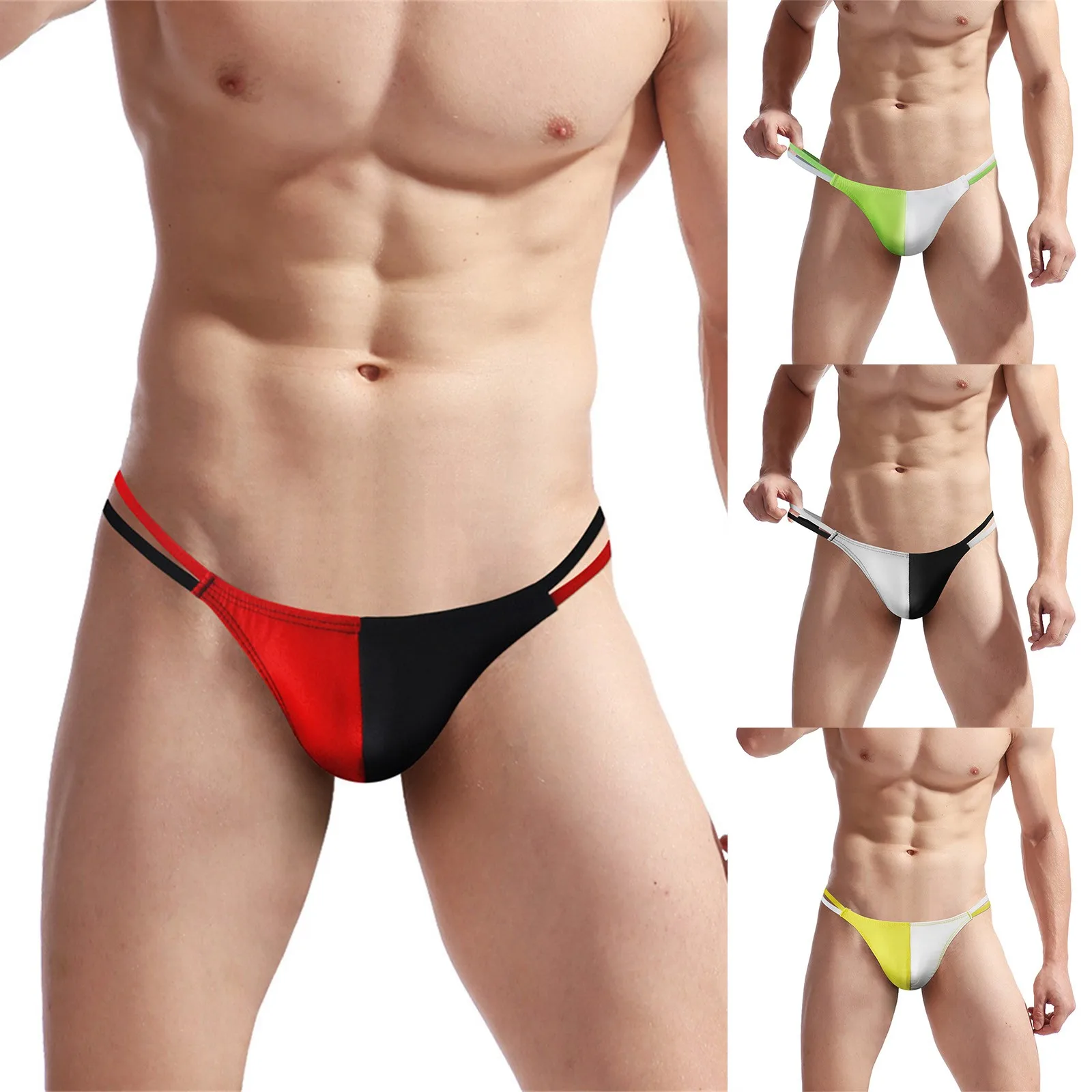 

Мужское нижнее белье, полупрозрачные шелковые брюки с заниженной талией