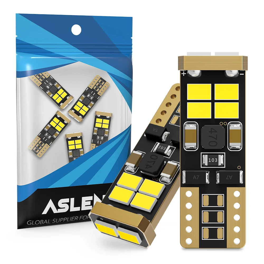 

2Pcs T10 W5W Led Bulb Auto Interior Lights 3020 10SMD12V 6000k White Led Trunk Dome Lamp for Audi A6 C5 A1 A3 A4 B9 B8 B6 A6 C5