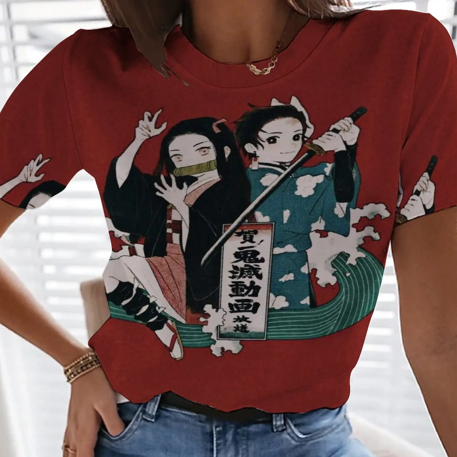 

Летняя футболка в европейском и американском стиле женская футболка с коротким рукавом с принтом модная и дышащая