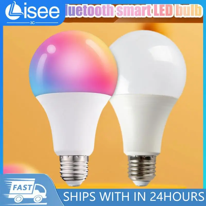 

1~10PCS Tuya Smart Led Bulb Light 10W E27 B22 Tuya Control RGB+CCT DIY Color Led Lamp Works With Alexa Google Home