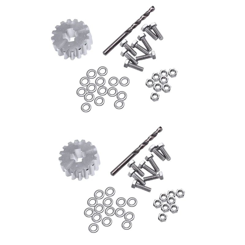 

2X For Ford Galaxy Seat Alhambra Sharan Spare Wheel Carrier Gear Repair Fix Kit