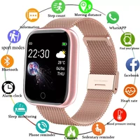i5 sport smartwatch women men heart rate blood pressure fitness tracker kids smart clock for android ios smart watch