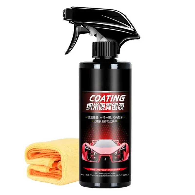 

Ceramic Spray For Cars Rapid Ceramic Paint Sealant Ceramic Spray Hydrophobic Formula And Uv Protectant Wax For Car Also Long