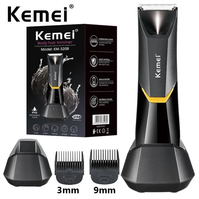 Men's Private Parts Epilator Armpit Hair Chest Epilator Women's Body Hair Trimmer