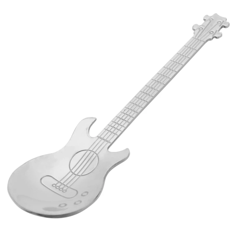 

12 шт., разноцветная десертная ложка из нержавеющей стали