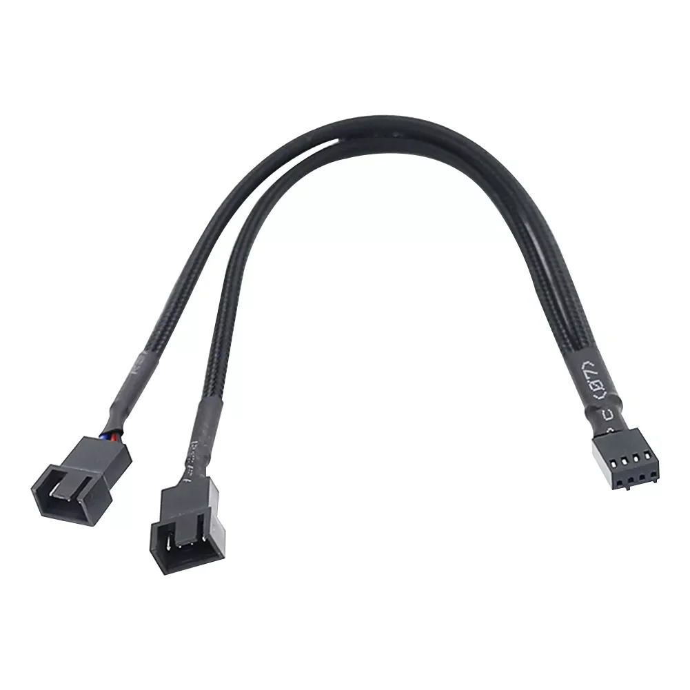 

4 Pin Y Splitter Cable 4 Pin PWM Female to 3/4 Pin Motherboard CPU Fan PC Case Fan Extension Adapter Cable Fan Cooling Accessory