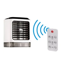 1pc air conditioner desktop air conditioning with remote control air cooler fan humidifier mini air cooling fan