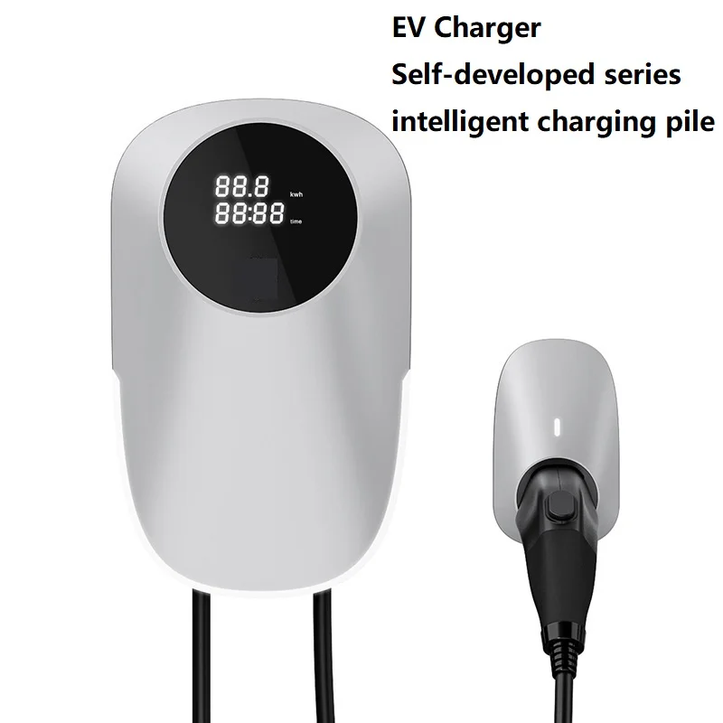 Настенный разъем J1772 зарядное устройство для электромобиля (EV) тип 2 48 а 11 кВт 240 в