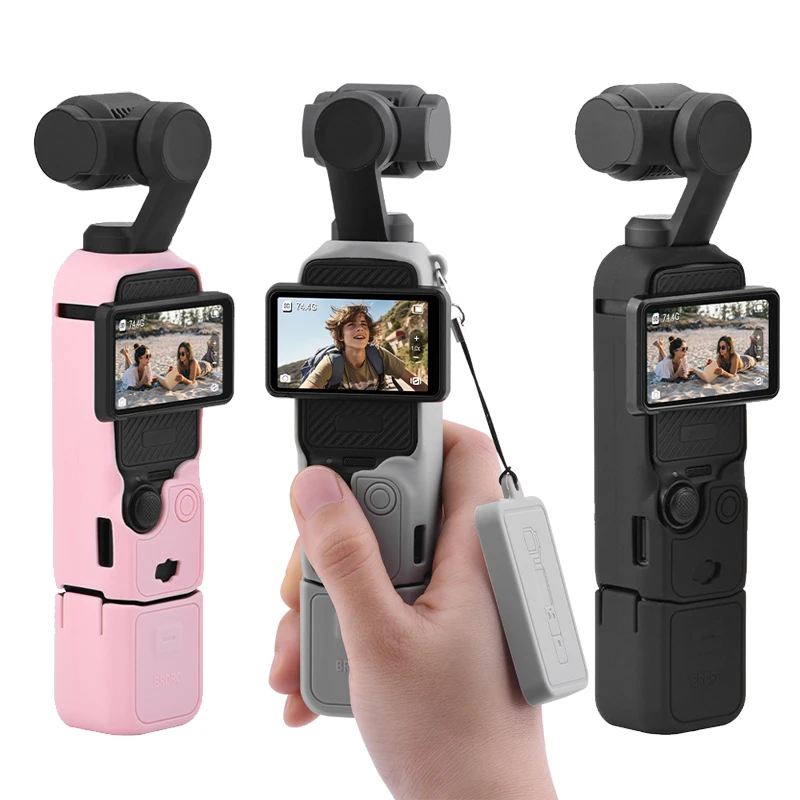 Силиконовый чехол для DJI Osmo Pocket 3 карданная камера ручка с защитой от царапин