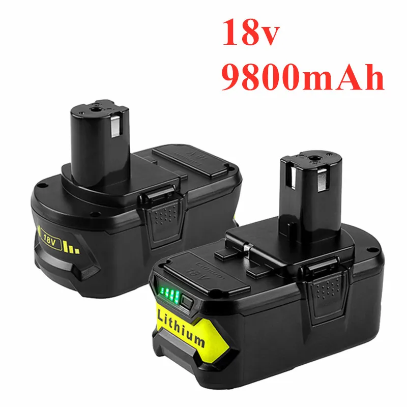 

Перезаряжаемая литий-ионная батарея для беспроводных электроинструментов, 18 в, 12,8 Ач, BPL1820, P108, P106, P105, P103, RB18L50, аксессуары для бытовой техники