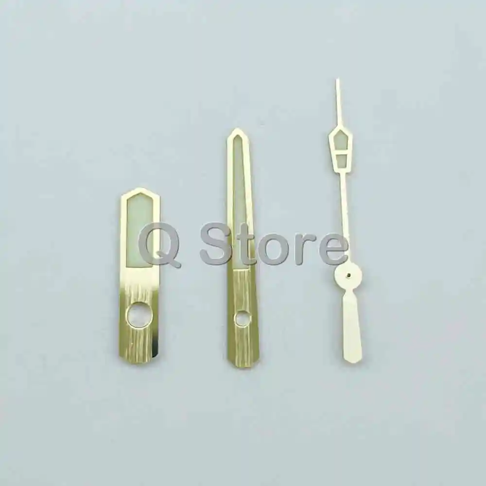 Oceanic MM300 Master Watch Pointer Set Conversion для 4R35 4R36 NH35A HN36A NH38 Caliber C3 Superluminova SKX SRP Желтое Золото