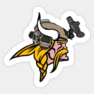 

Tactical Operator Viking 5PCS Stickers for Cute Bumper Funny Cartoon Luggage Window Car Living Room Anime Art Water Bottles