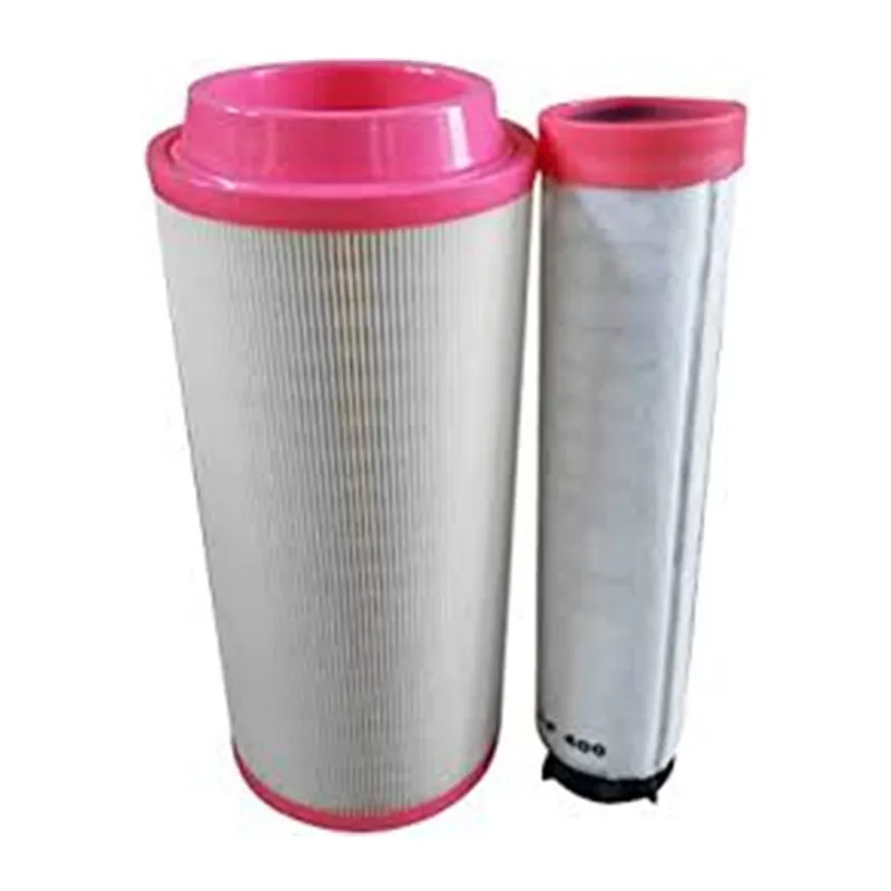 2PCS Air Filter 32/917804 32/917805 32917804 32917805 Compatible with JCB Excavator JS160 JS130 JS210 526 531-70 536-60 TIER 3
