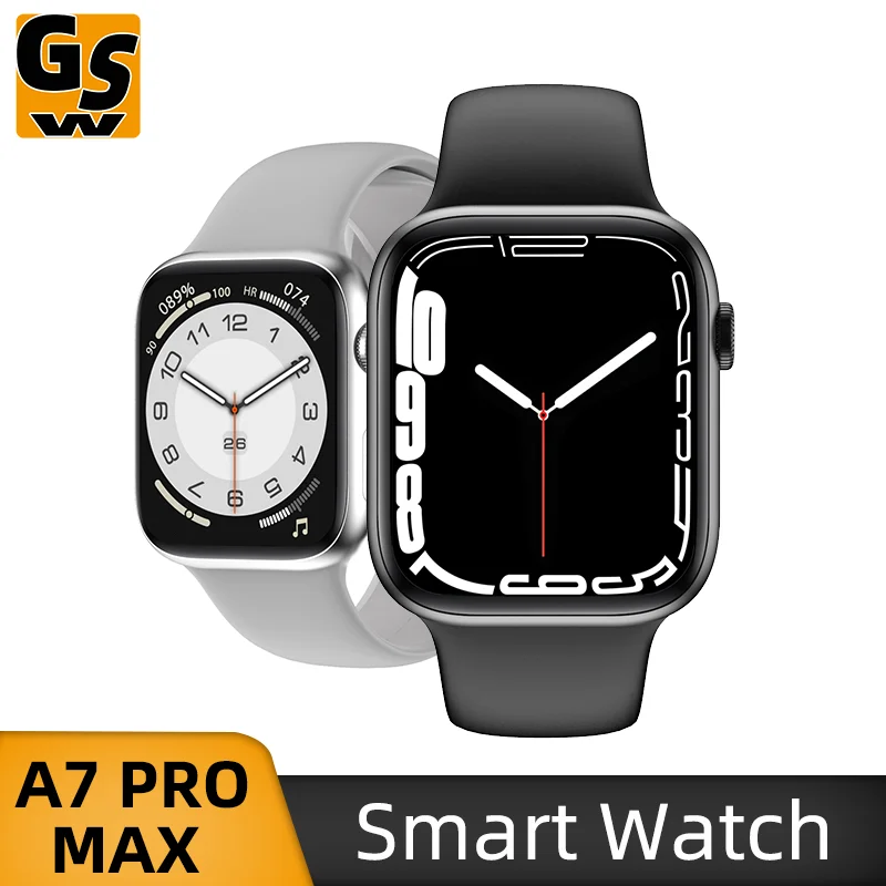 

Smart Watch Men Women smartwatch A7 PRO MAX Series 7 IWO 14 PRO MAX Wireless Charging Health and Beauty Fitness Tracker PK HW37
