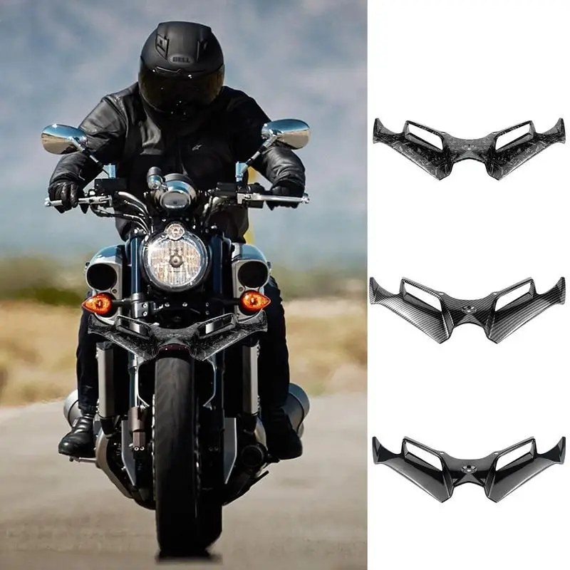 

Motorcycle Winglet Aerodynamic Wing Universal Motorcycle Winglet Aerodynamic Spoiler Wing With Motorcycle Decoration Sticker