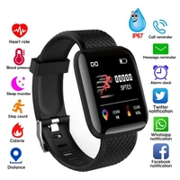 bluetooth heart rate blood pressure smart watch fitness tracker bracelet for adults kids