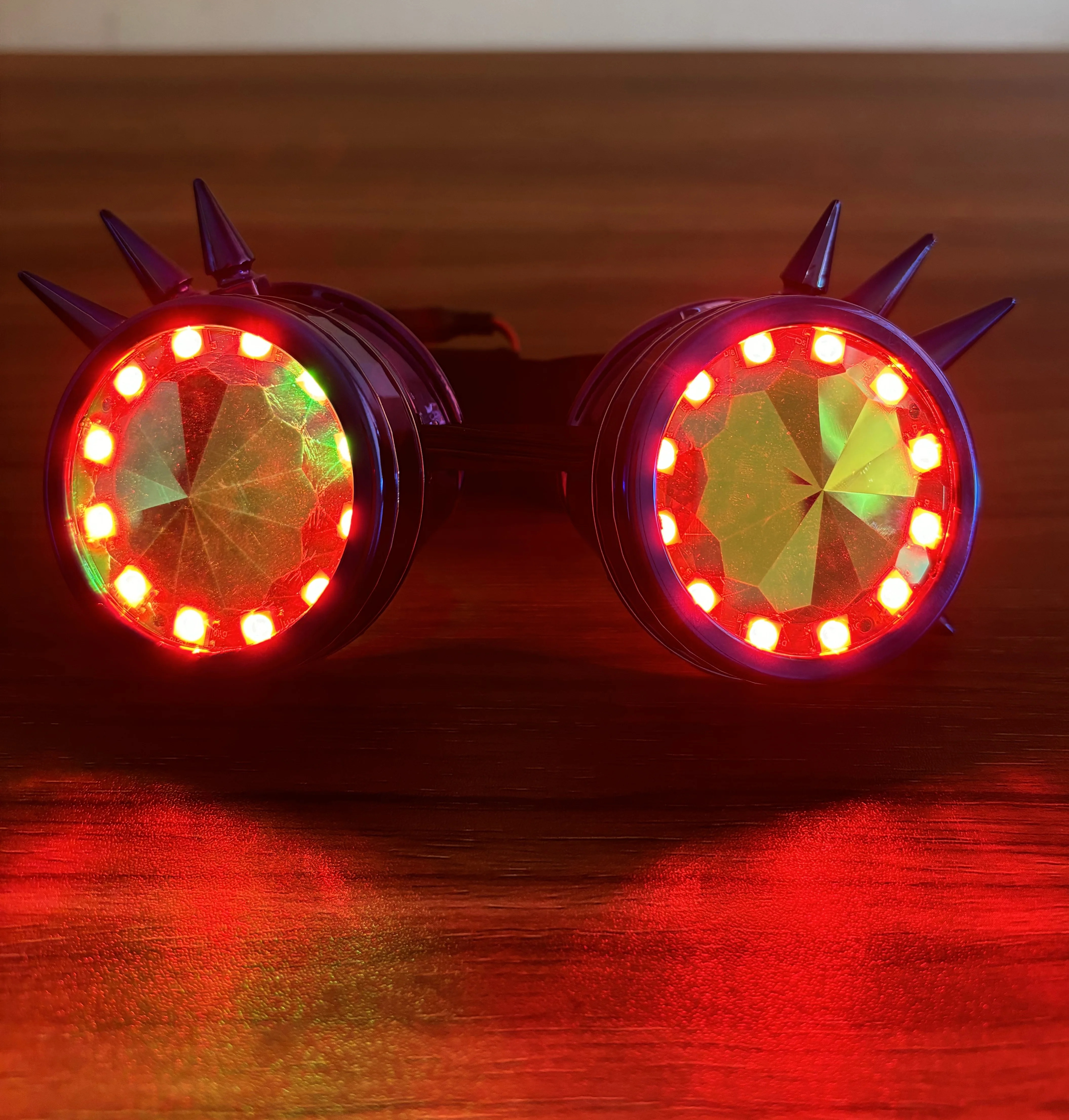 Пульт дистанционного управления Управление полный Цвет светодиодный Очки