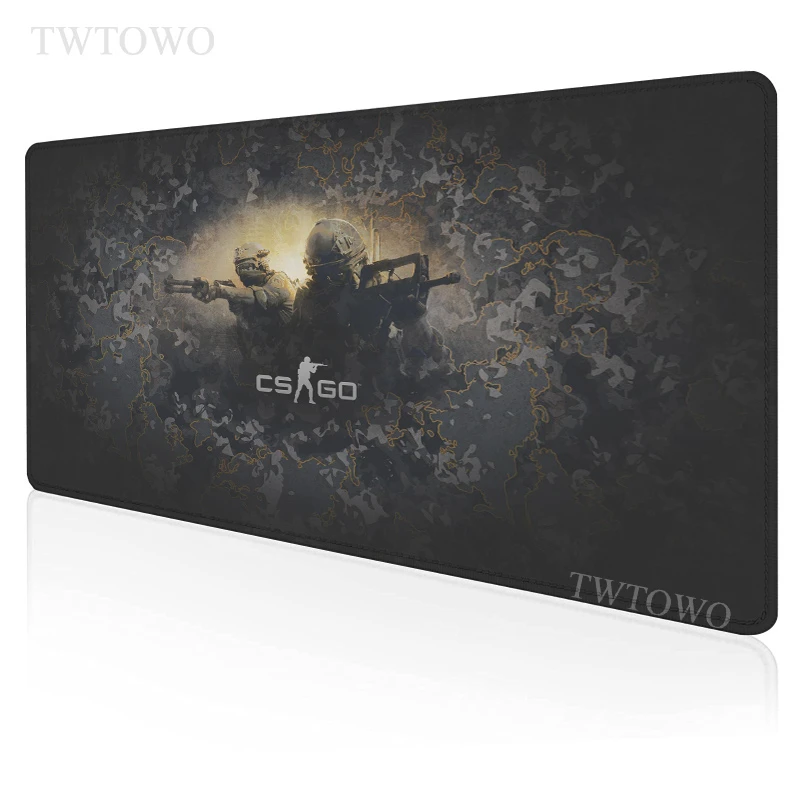 

Cs Go Mousepad Custom New Computer Desk Mats keyboard pad Soft Gamer Office Anti-slip Desktop Mouse Pad Mouse Mat
